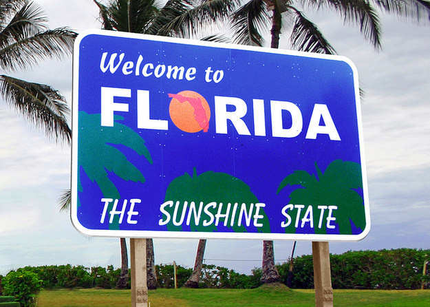 FLORIDA (Welcome to Florida Sign)