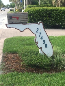 State of Florida Outline Mailbox
