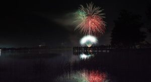 Fireworks at Sugden Park
