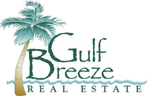 Gulf Breeze Real Estate palm tree logo