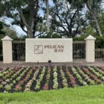 Pelican Bay - Entrance Sign at Gulf Park Drive